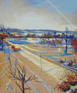 View From A Window by Wyspianski Diamond Painting