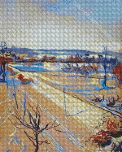 View From A Window by Wyspianski Diamond Painting