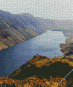 Wast Water Landscape Diamond Painting