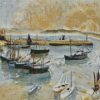 Winifred Icholson St Ives Harbour Diamond Painting