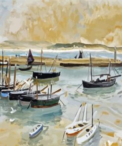 Winifred Icholson St Ives Harbour Diamond Painting