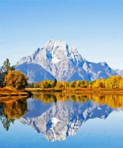 Wyoming Jenny Lake Diamond Painting