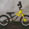 Yellow Small Bike Diamond Painting