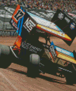 410 Dirt Sprint Car Diamond Painting