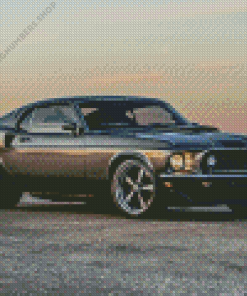 69 Mustang Diamond Painting