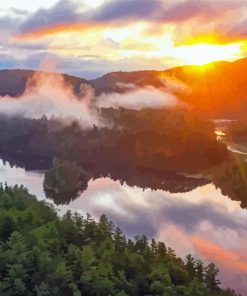 Adirondack Lake Diamond Painting