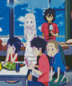 Anohana Diamond Painting