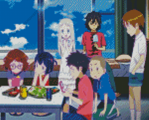 Anohana Diamond Painting