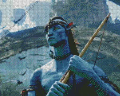 Avatar Jake Sully Diamond Painting