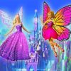 Barbie Mariposa Diamond Painting