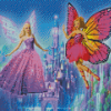 Barbie Mariposa Diamond Painting