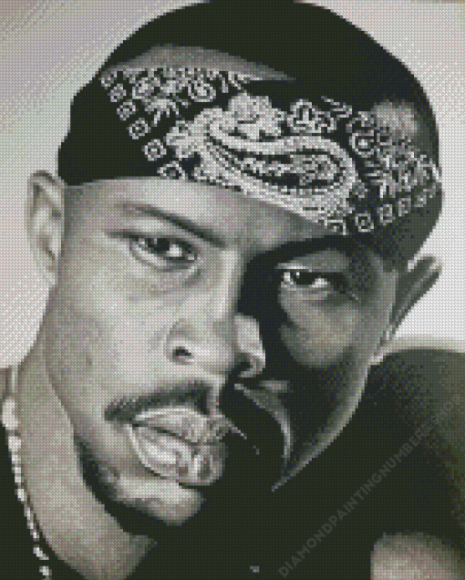 Black And White Avon Barksdale Diamond Painting