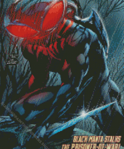 Black Manta Diamond Painting