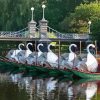 Boston Swan Boats Diamond Painting