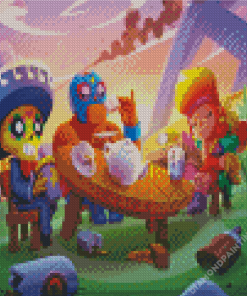 BrawlStars Diamond Painting