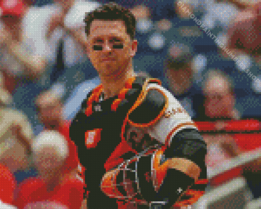 Buster Posey Diamond Painting