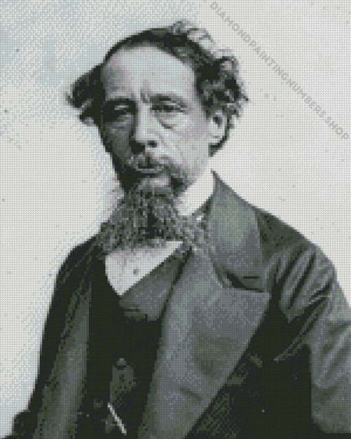 Charles Dickens Diamond Painting