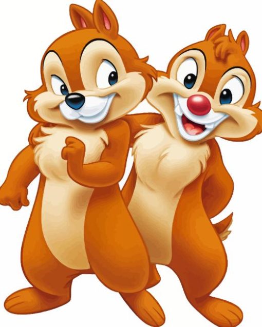 Chip n Dale Diamond Painting