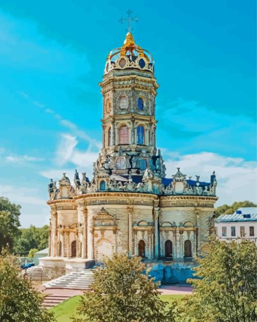 Church Of The Sign Russia Diamond Painting