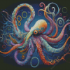 Colorful Octopus Diamond Painting