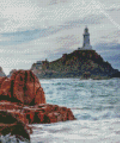 Corbiere Lighthouse Jersey Diamond Painting