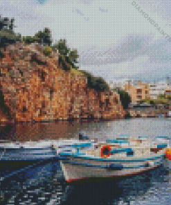 Crete Agios Nikolaos Diamond Painting