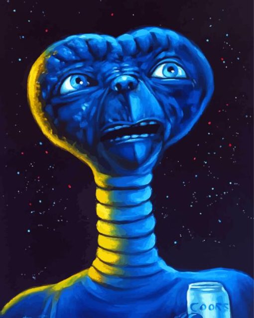 E T The Extra Terrestrial Diamond Painting