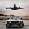 E30 And Plane Diamond Painting