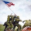 Flag Raising Iwo Jima Diamond Painting