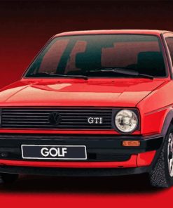 Golf 2 GTI Diamond Painting