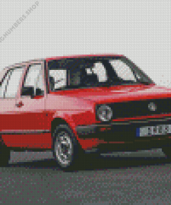 Golf 2 Car Diamond Painting