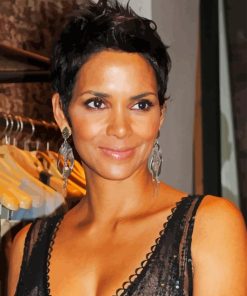 Halle Berry Diamond Painting