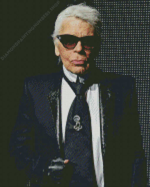 Karl Lagerfeld Diamond Painting