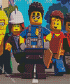 LEGO City Adventures Diamond Painting