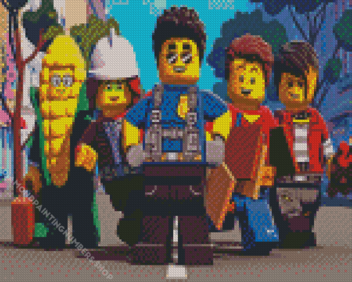 LEGO City Adventures Diamond Painting