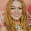 Lindsay Lohan Diamond Painting