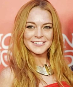 Lindsay Lohan Diamond Painting