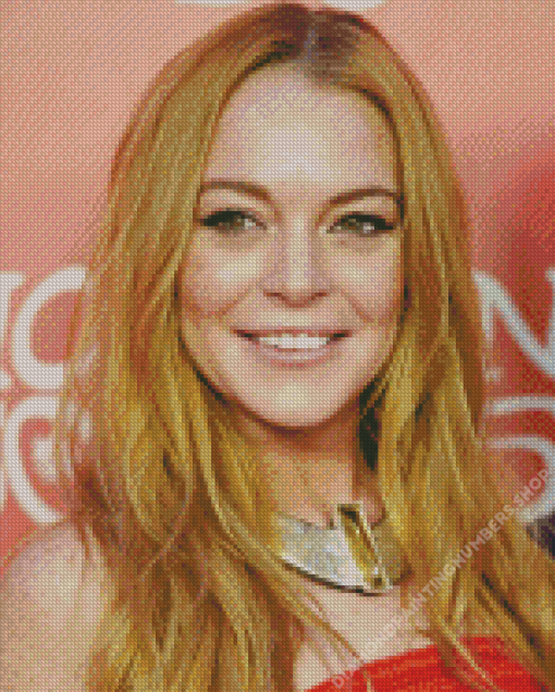 Lindsay Lohan Diamond Painting