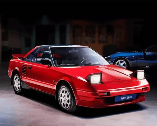 MR2 Car Diamond Painting