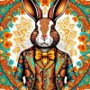 Mandala Rabbits Diamond Painting