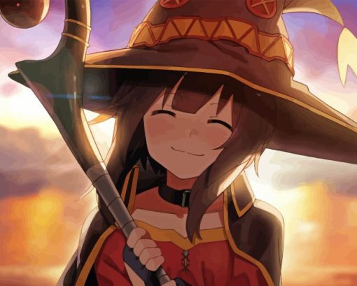 Megumin Diamond Painting