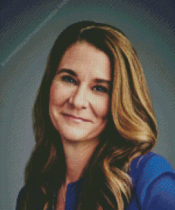 Melinda French Gates Diamond Painting