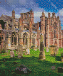 Melrose Abbey Diamond Painting