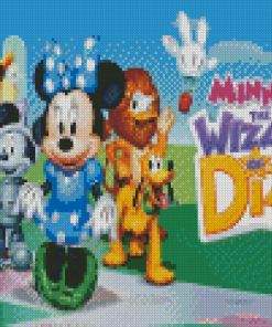 Mickey Mouse Clubhouse Diamond Painting