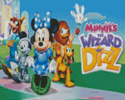 Mickey Mouse Clubhouse Diamond Painting