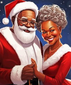 Mr and Mrs Claus Diamond Painting