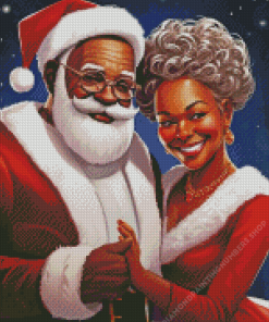 Mr and Mrs Claus Diamond Painting