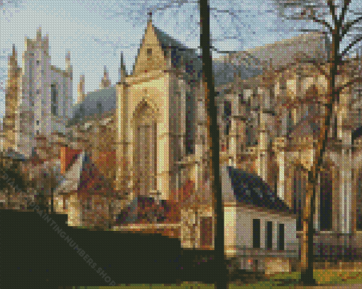 Nantes Cathedral France Diamond Painting