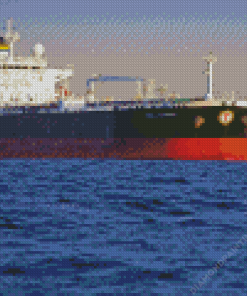 Ocean Tanker Diamond Painting