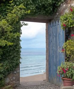 Open Door To Sea Diamond Painting